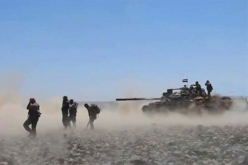 Prosiguen enfrentamientos en la región de las colinas de Al Safa en el sur de Siria